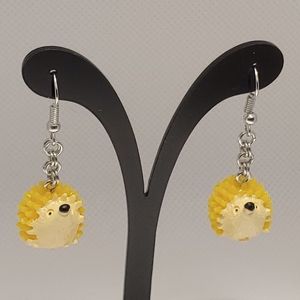Hedgehog earrings